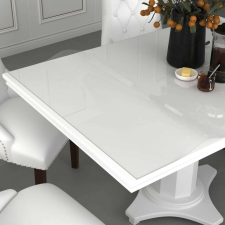 vidaXL átlátszó PVC védőabrosz 80x80 cm 1,6 mm party kellék