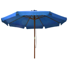 vidaXL azúrkék kültéri napernyő farúddal 330 cm (47219) kerti bútor