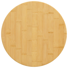 vidaXL bambusz asztallap Ø30 x 2,5 cm bútor