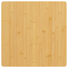 vidaXL bambusz asztallap 40 x 40 x 1,5 cm bútor