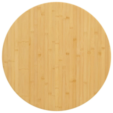 vidaXL bambusz asztallap Ø70 x 1,5 cm bútor
