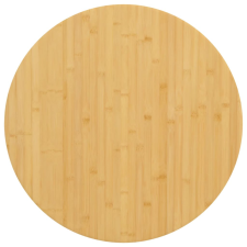 vidaXL bambusz asztallap Ø70 x 2,5 cm bútor