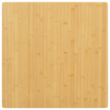 vidaXL Bambusz asztallap 70 x 70 x 1,5 cm bútor
