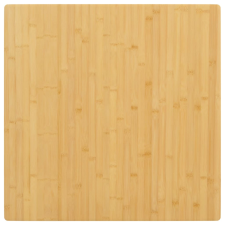 vidaXL bambusz asztallap 70 x 70 x 4 cm bútor