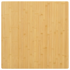 vidaXL bambusz asztallap 80 x 80 x 2,5 cm bútor