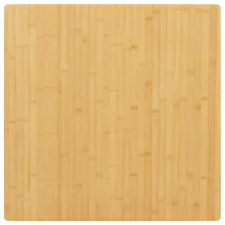 vidaXL bambusz asztallap 90 x 90 x 2,5 cm bútor
