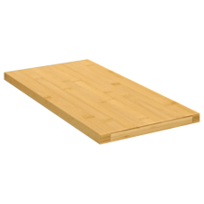 vidaXL bambusz fali polc 40x20x1,5 cm bútor