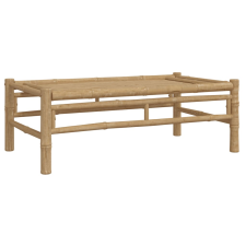 vidaXL bambusz kerti dohányzóasztal 100 x 55 x 33 cm (363456) kerti bútor