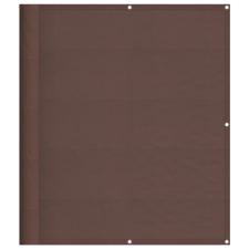 vidaXL barna 100% oxford poliészter erkélyparaván 120 x 700 cm (4000396) kerti bútor