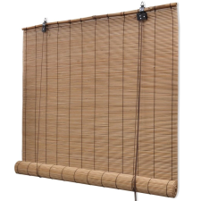 vidaXL barna bambuszroló 150 x 160 cm redőny