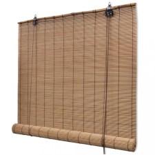 vidaXL Barna bambuszroló 150 x 160 cm lakástextília