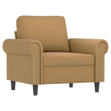 vidaXL barna bársony kanapéfotel 60 cm (359516) bútor