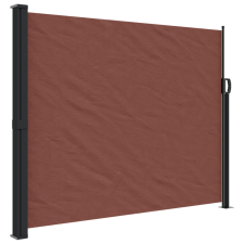 vidaXL barna behúzható oldalsó napellenző 160 x 600 cm (4004524) kerti bútor