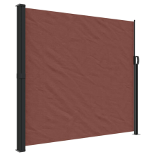 vidaXL barna behúzható oldalsó napellenző 180 x 500 cm (4004449) kerti bútor