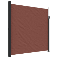 vidaXL barna behúzható oldalsó napellenző 200 x 500 cm (4004464) kerti bútor