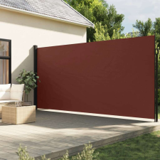 vidaXL barna behúzható oldalsó napellenző 220 x 300 cm kerti bútor