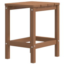 vidaXL barna HDPE kerti Adirondack asztal 38 x 38 x 46 cm (318643) kerti bútor
