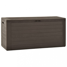 vidaXL Barna kerti tárolóláda 116 x 44 x 55 cm kerti tárolás