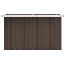 vidaXL barna kerti tárolóláda 149 x 99 x 93 cm (46268) kerti tárolás