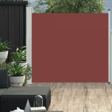 vidaXL Barna kihúzható oldalsó teraszi napellenző 170 x 300 cm kerti dekoráció