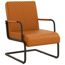 vidaXL barna konzolos műbőr szék bútor