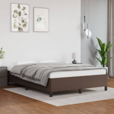 vidaXL barna műbőr ágykeret 140x200 cm ágy és ágykellék