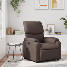 vidaXL barna műbőr dönthető fotel bútor