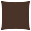 vidaXL Barna négyzet alakú oxford-szövet napvitorla 3 x 3 m