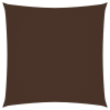 vidaXL barna négyzet alakú oxford-szövet napvitorla 5 x 5 m