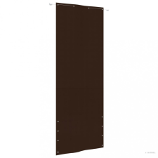 vidaXL Barna oxford-szövet erkélyparaván 80 x 240 cm kerti bútor