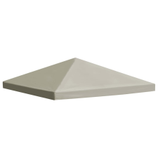 vidaXL barna pavilon tetőponyva 310 g/m², 3 x 3 m kerti bútor