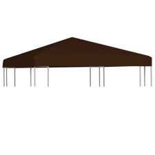vidaXL Barna pavilon tetőponyva 310 g/m², 3 x 3 m barkácsgép tartozék
