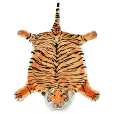 vidaXL barna plüss tigris szőnyeg 144 cm (80168) lakástextília
