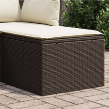 vidaXL barna polyrattan kerti szék párnával 55 x 55 x 37 cm kerti bútor
