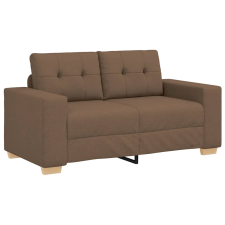 vidaXL barna szövet loveseat kanapé 120 cm (4105072) bútor