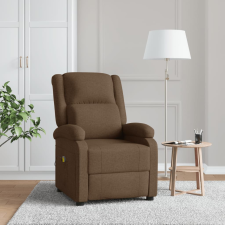 vidaXL barna szövet masszázsfotel masszázsfotel
