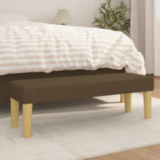 vidaXL barna szövet pad 100 x 30 x 30 cm bútor