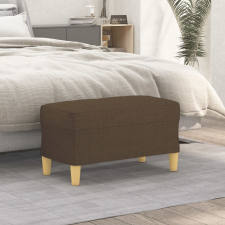 vidaXL barna szövet pad 70 x 35 x 41 cm bútor