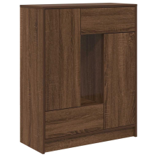 vidaXL barna tölgy komód fiókokkal és ajtókkal 73x31x90 cm (861856) bútor