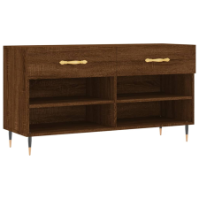 vidaXL barna tölgy színű műfa cipőpolc 102x35x55 cm (829723) bútor