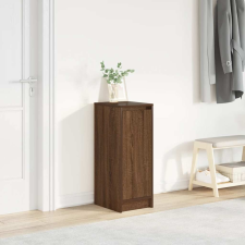 vidaXL barna tölgy színű szerelt fa cipőszekrény 29,5x34x76 cm bútor