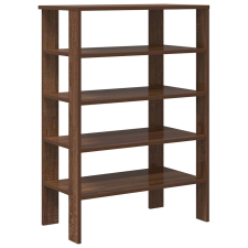 vidaXL barna tölgy színű szerelt fa cipőtartó 61x32x87,5 cm (859857) bútor