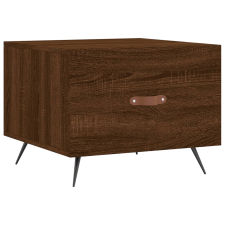 vidaXL barna tölgy színű szerelt fa dohányzóasztal 50x50x40 cm (829346) bútor