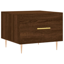 vidaXL barna tölgy színű szerelt fa dohányzóasztal 50x50x40 cm (829378) bútor