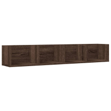 vidaXL barna tölgy színű szerelt fa faliszekrény 99x18x16,5 cm (840455) bútor