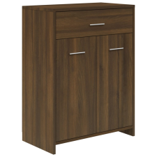 vidaXL barna tölgy színű szerelt fa fürdőszobaszekrény 60x33x80 cm (815665) fürdőszoba bútor