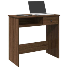 vidaXL barna tölgy színű szerelt fa íróasztal 80 x 40 x 75 cm íróasztal