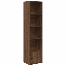 vidaXL barna tölgy színű szerelt fa könyvespolc 31x24x127 cm (860352) bútor