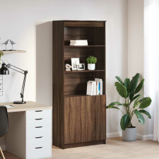 vidaXL barna tölgy színű szerelt fa magasszekrény 70 x 35 x 180 bútor