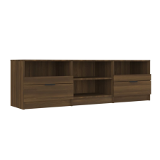 vidaXL barna tölgy színű szerelt fa TV-szekrény 150 x 33,5 x 45 cm (817116) bútor